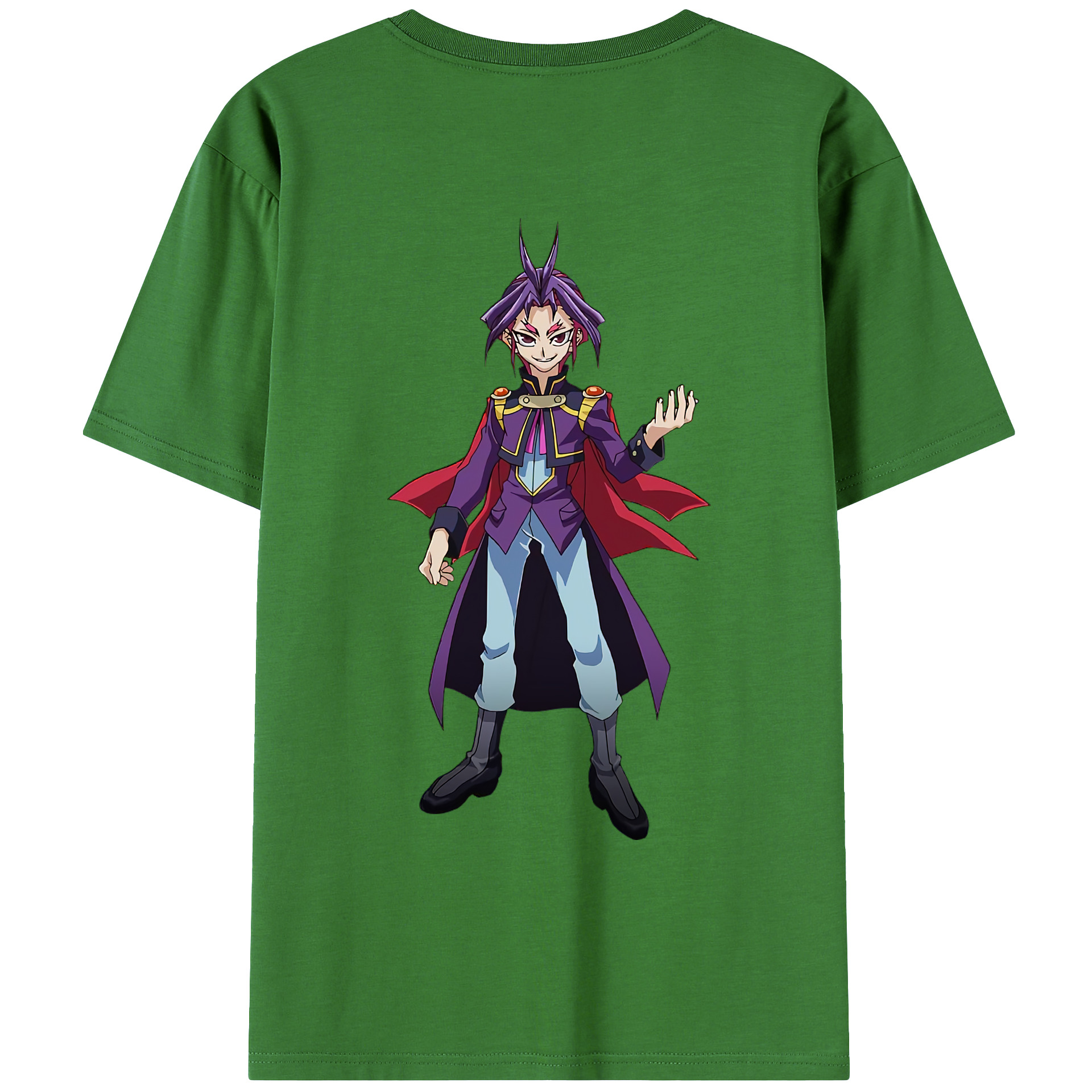 （画像用） 遊☆戯☆王 Yu-Gi-Oh! レディース半袖Tシャツ(バックプリント)
